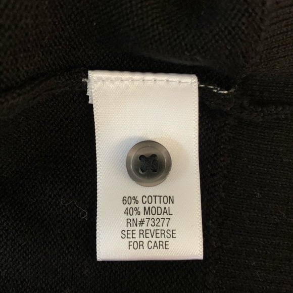 New black 3/4 sleeve cardigan - Picture 8 of 12